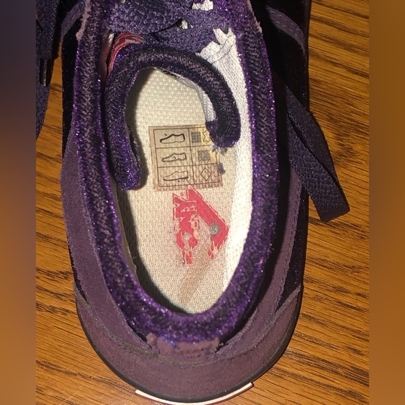 Pony Purple Velvet Sneakers. Size 7.5 - Picture 7 of 12